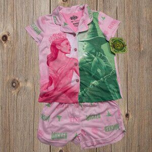 Wicked Two-Piece Short-sleeve Pajamas Size Small 6-6X